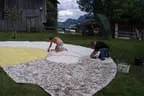 Unser neues Tipi